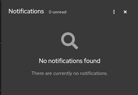 Open Notification Drawer